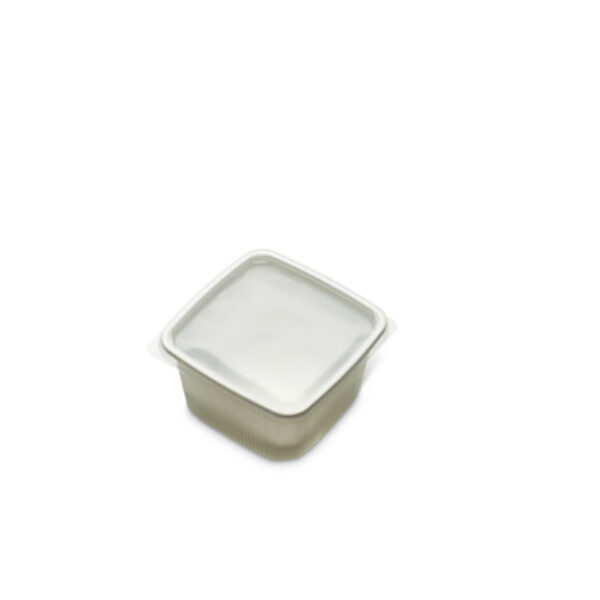 Barquette micro-ondable 180-Rectangle Couvercle