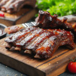 recette travers de porc marinés ail des ours - boyaux bretons